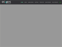 Tablet Screenshot of ecosys.com.br